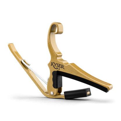 Kyser Quick-Change Acoustic Capo Gold Accessories / Capos