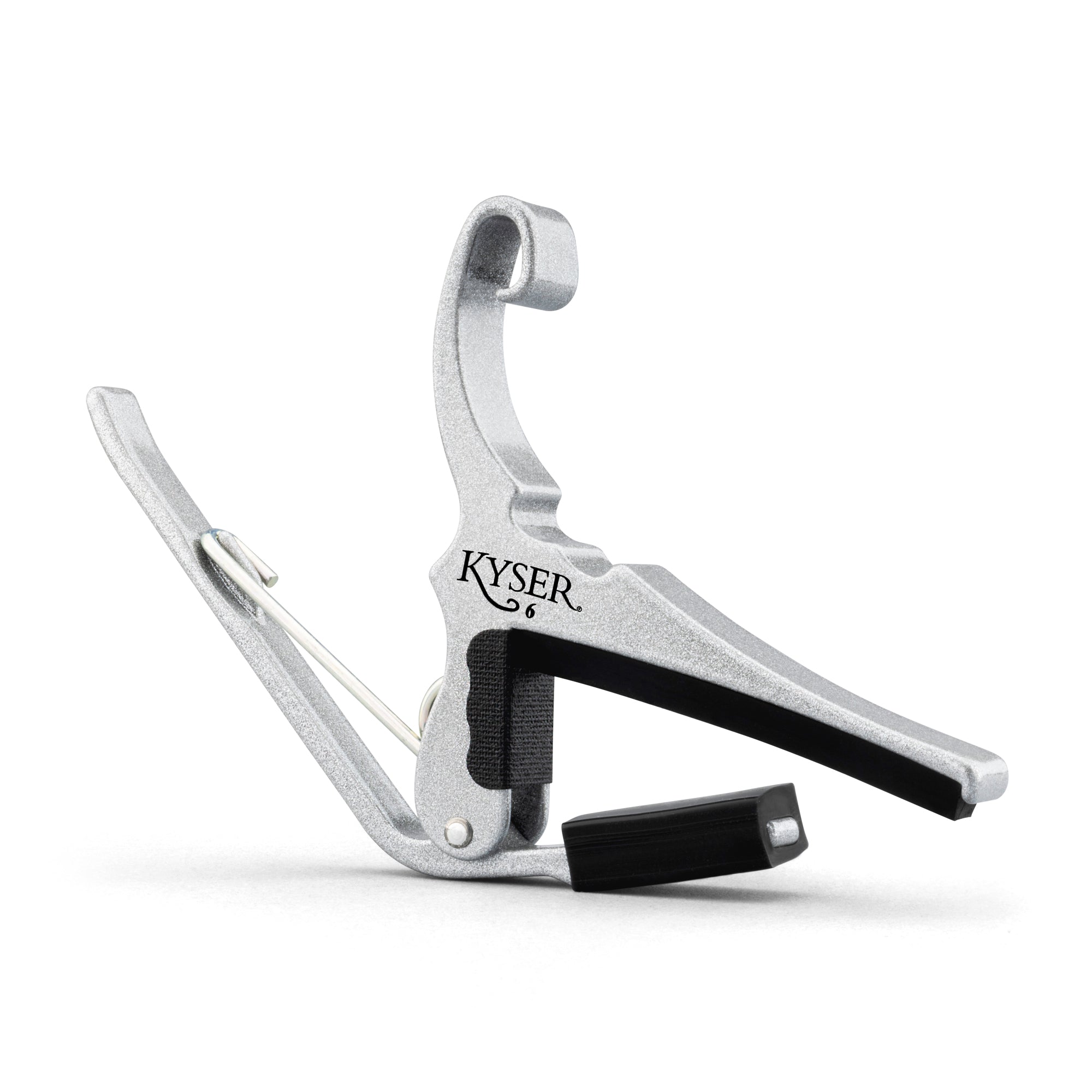 Kyser Quick-Change Acoustic Capo Silver Accessories / Capos
