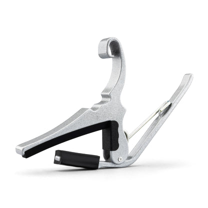 Kyser Quick-Change Acoustic Capo Silver Accessories / Capos