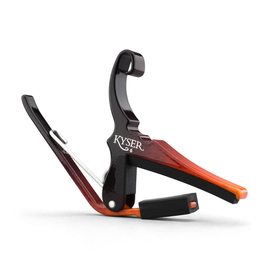 Kyser Quick-Change Acoustic Capo Sunburst Accessories / Capos