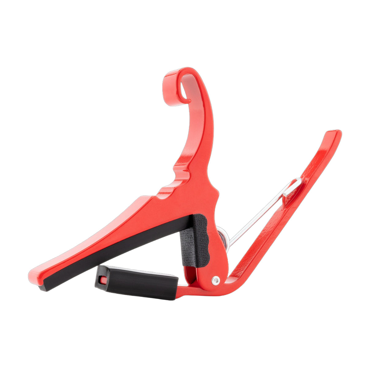 Kyser Quick-Change ColorWaves Capo for 6-String Acoustic Guitars Lipstick Red Accessories / Capos