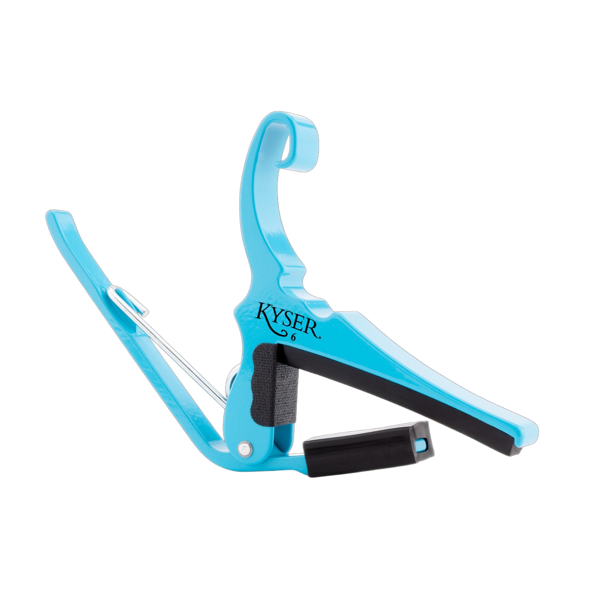 Kyser Quick-Change ColorWaves Capo for 6-String Acoustic Guitars Mr. Blue Sky Accessories / Capos