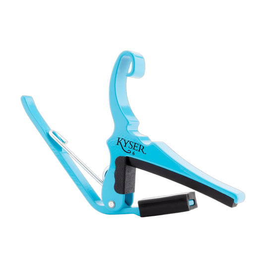 Kyser Quick-Change ColorWaves Capo for 6-String Acoustic Guitars Mr. Blue Sky Accessories / Capos