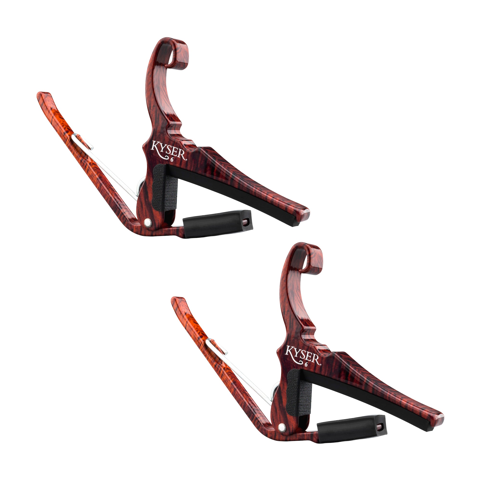 Kyser Rosewood Quick-Change Capo 2 Pack Bundle Accessories / Capos