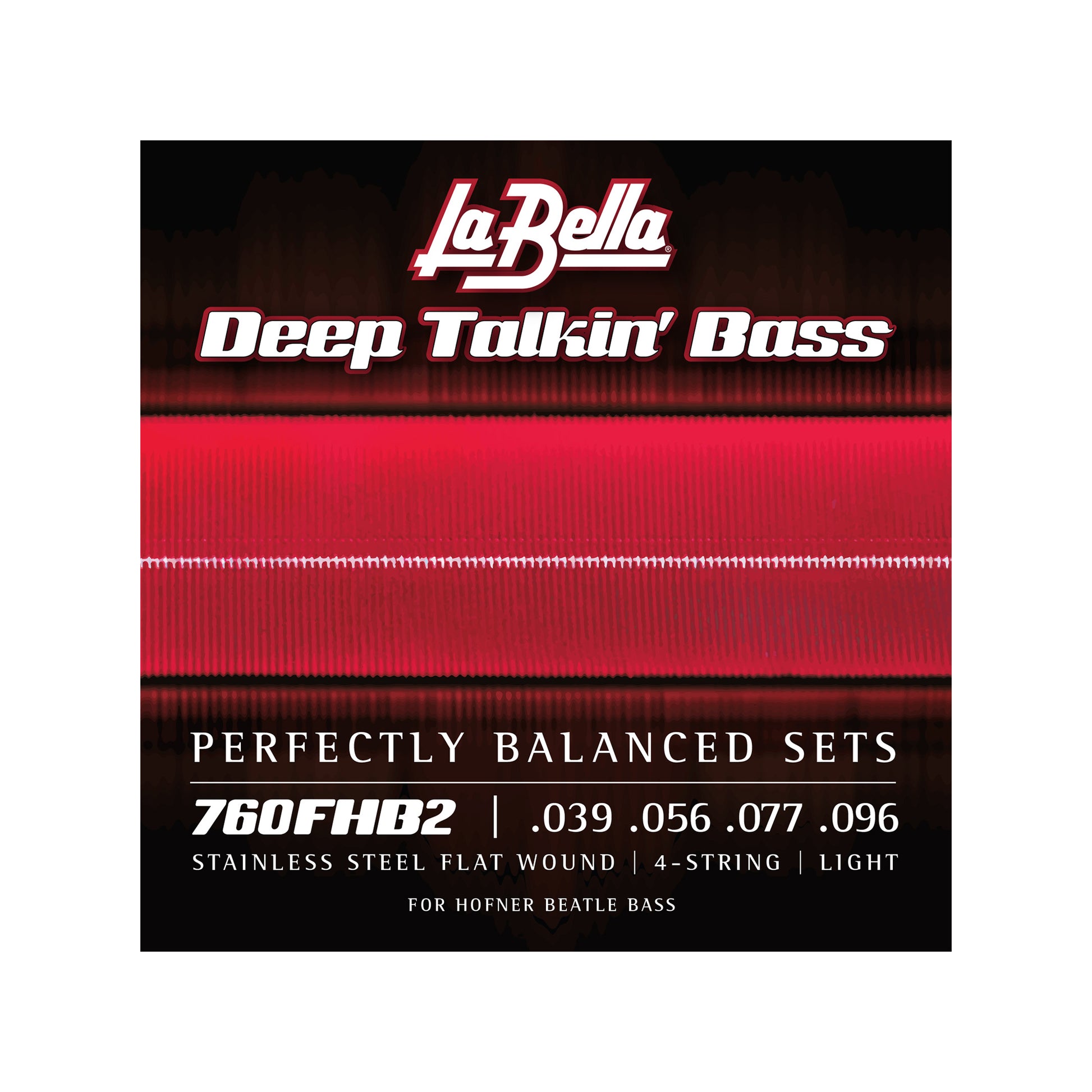 La Bella 760FHB2 Deep Talkin Bass Beatle Bass Strings 39-96 Accessories / Strings / Bass Strings