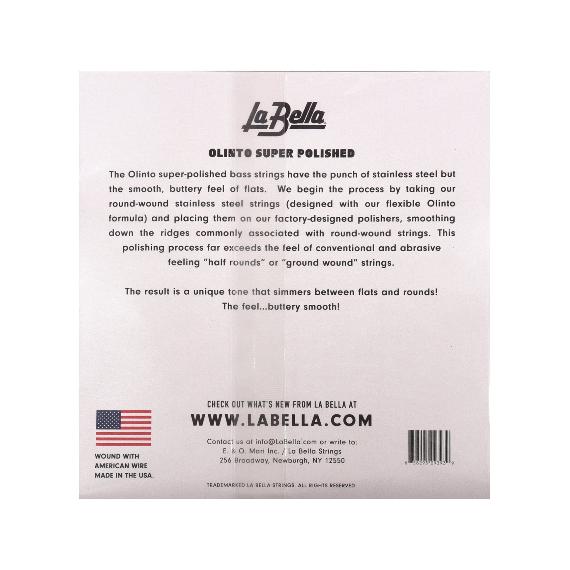 La Bella SP-47107 Super Polished Bass Strings 4-String Set 47-107 Accessories / Strings / Bass Strings