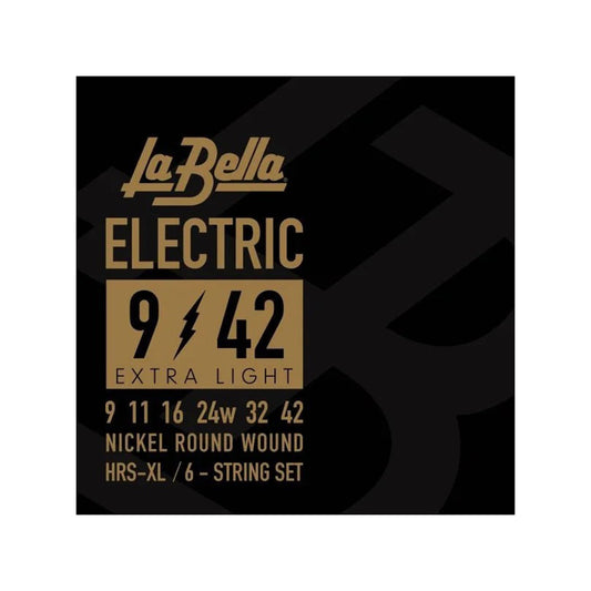 La Bella HRS-XL Electric Guitar Strings Extra Light 9-42 Accessories / Strings / Guitar Strings