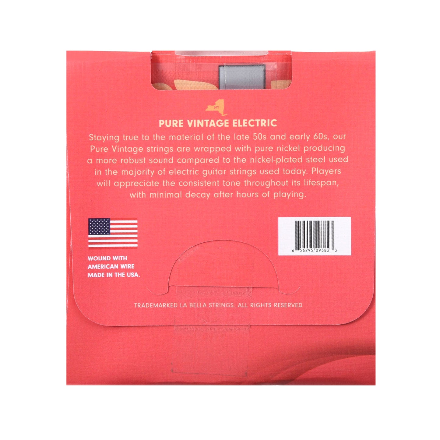 La Bella PV1150 Pure Vintage Electric Guitar Strings Blues Light 11-50 Accessories / Strings / Guitar Strings