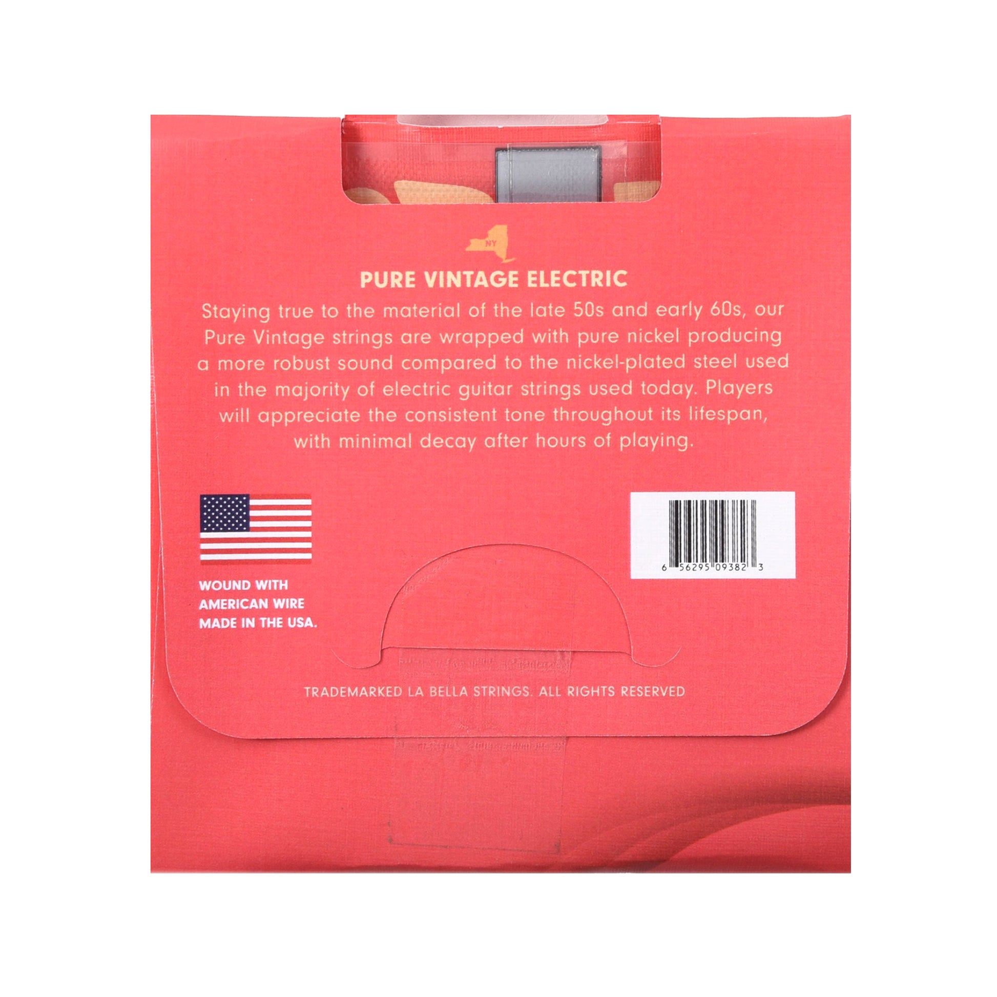 La Bella PV1150 Pure Vintage Electric Guitar Strings Blues Light 11-50 Accessories / Strings / Guitar Strings