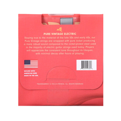 La Bella PV1150 Pure Vintage Electric Guitar Strings Blues Light 11-50 Accessories / Strings / Guitar Strings