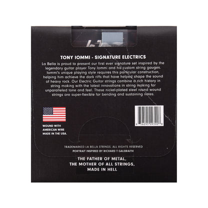 La Bella TI942 Tony Iommi Signature Electric Guitar Strings 9-42 Accessories / Strings / Guitar Strings