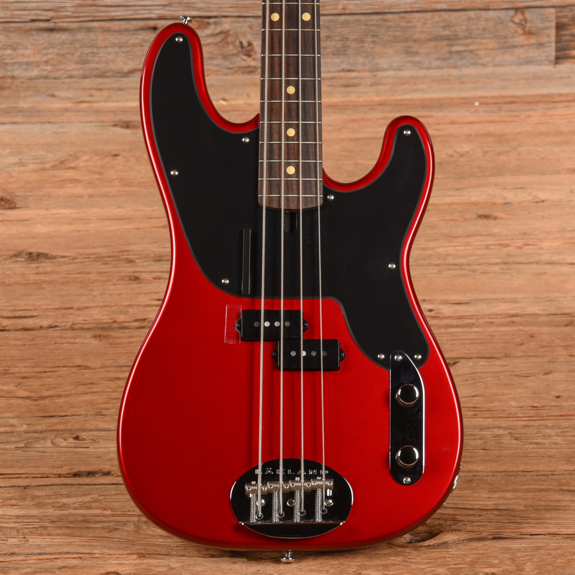 Lakland Skyline 44-51 Candy Apple Red Bass Guitars / 4-String