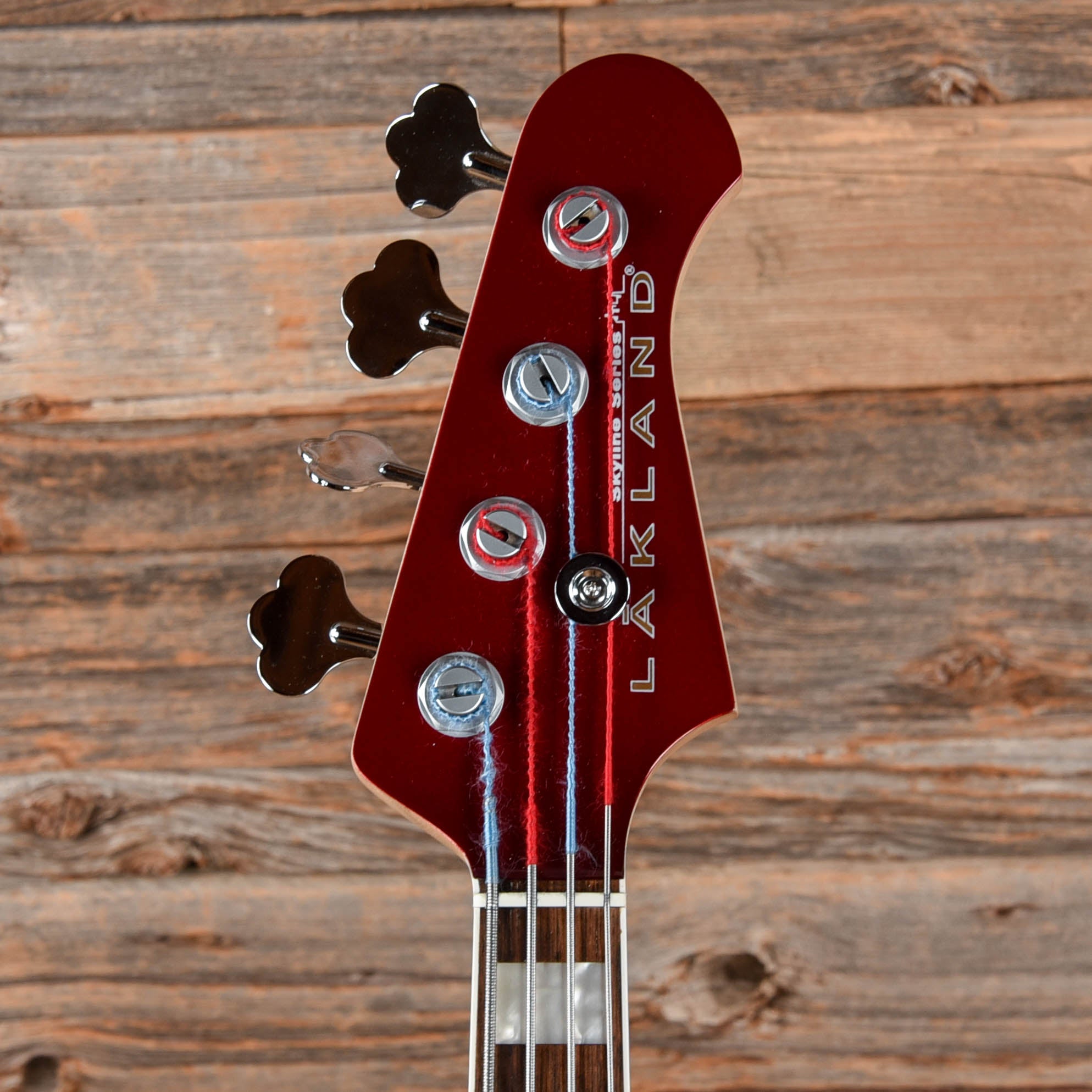 Lakland Skyline 44-64 Red Bass Guitars / 4-String