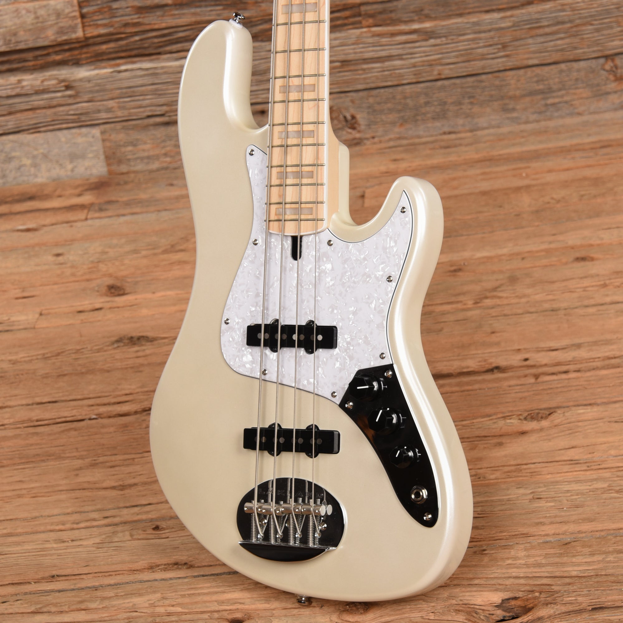 Lakland Skyline DJ-4 Darryl Jones Signature 4-String White Pearl 2020 Bass Guitars / 4-String