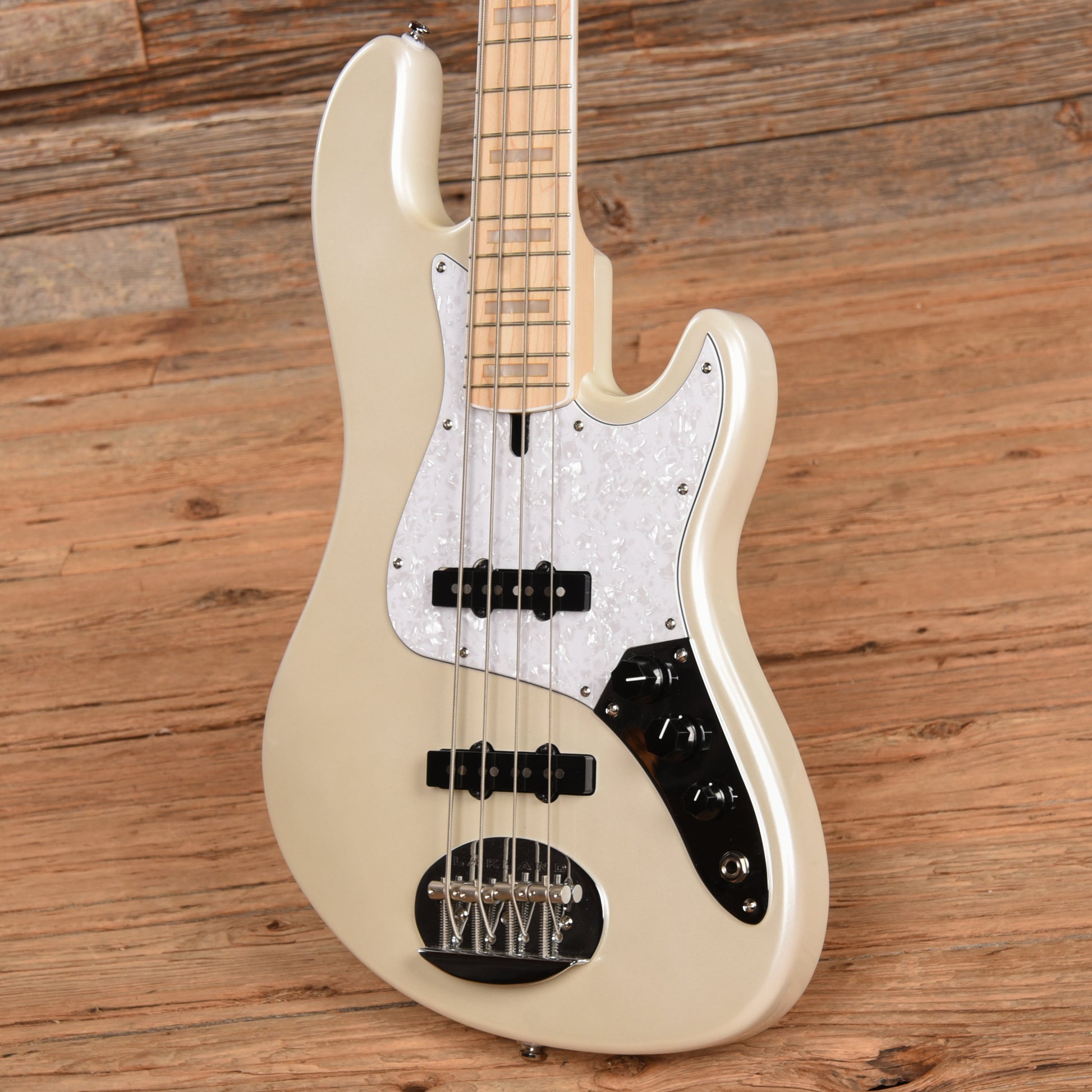 Lakland Skyline DJ-4 Darryl Jones Signature 4-String White Pearl 2020 Bass Guitars / 4-String