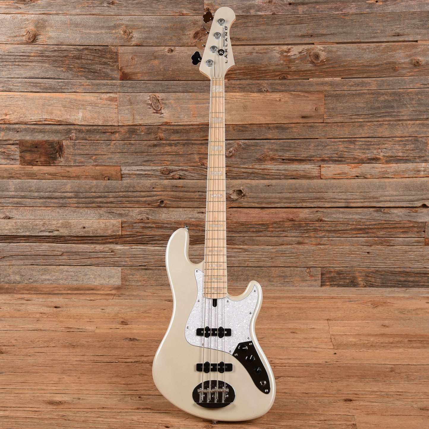 Lakland Skyline DJ-4 Darryl Jones Signature 4-String White Pearl 2020 Bass Guitars / 4-String