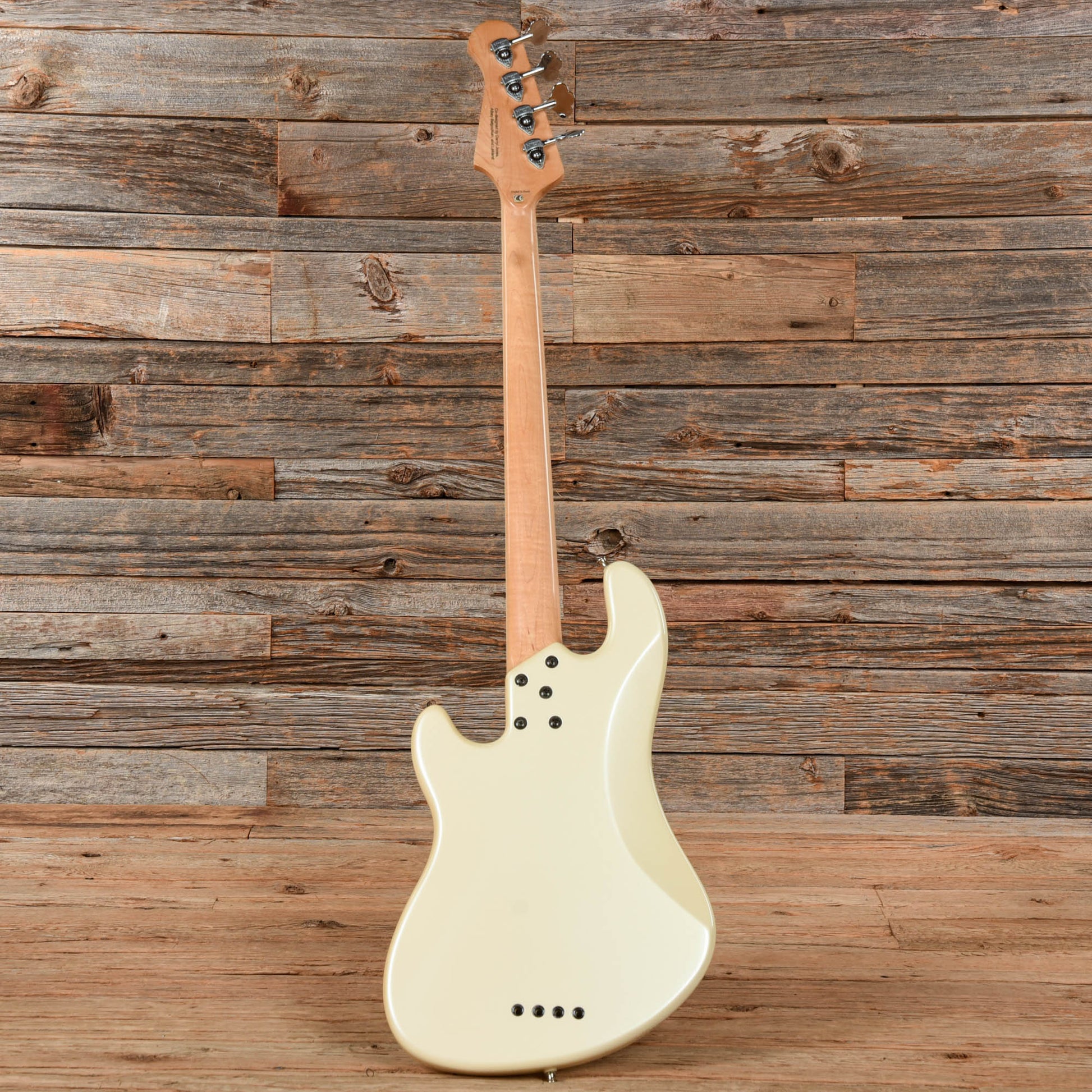Lakland Skyline DJ4 Darryl Jones Signature White Bass Guitars / 4-String
