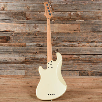 Lakland Skyline DJ4 Darryl Jones Signature White Bass Guitars / 4-String