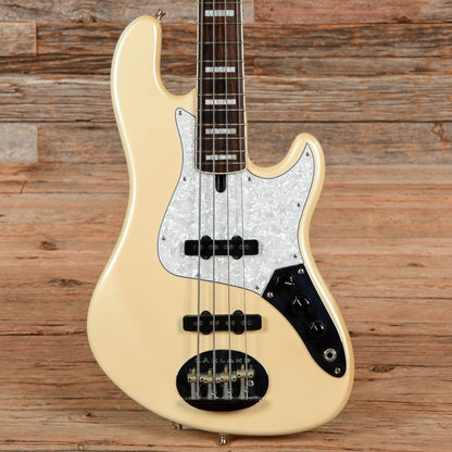 Lakland Skyline DJ4 Darryl Jones Signature White Bass Guitars / 4-String