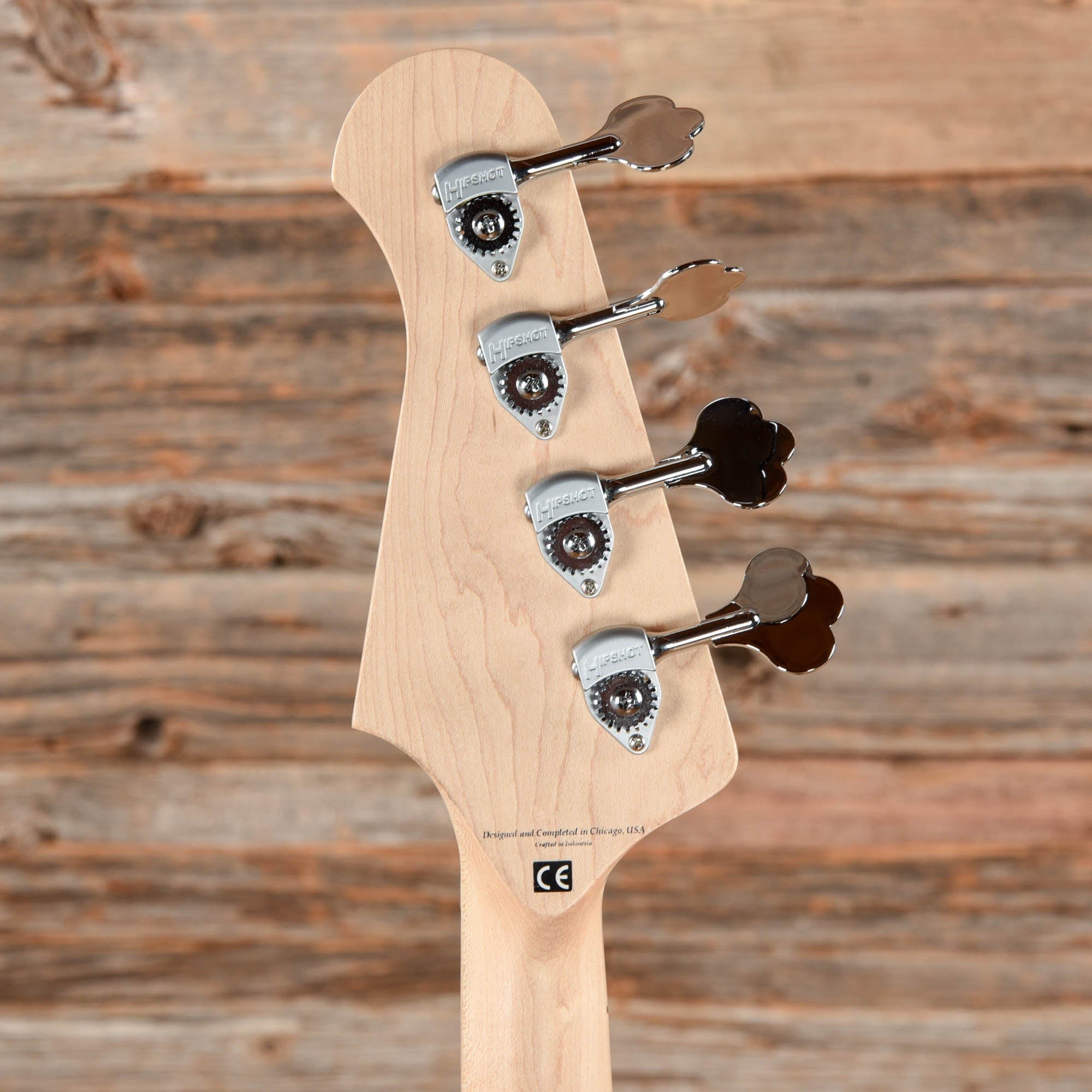 Lakland Skyline Series 44-64 Custom Ice Blue Metallic Bass Guitars / 4-String