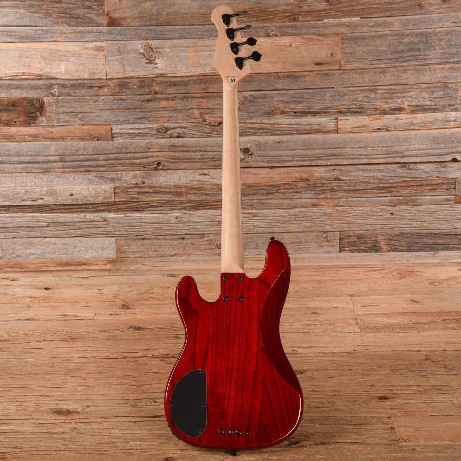 Lakland Skyline Series 44-64 Custom Transparent Red 2023 Bass Guitars / 4-String
