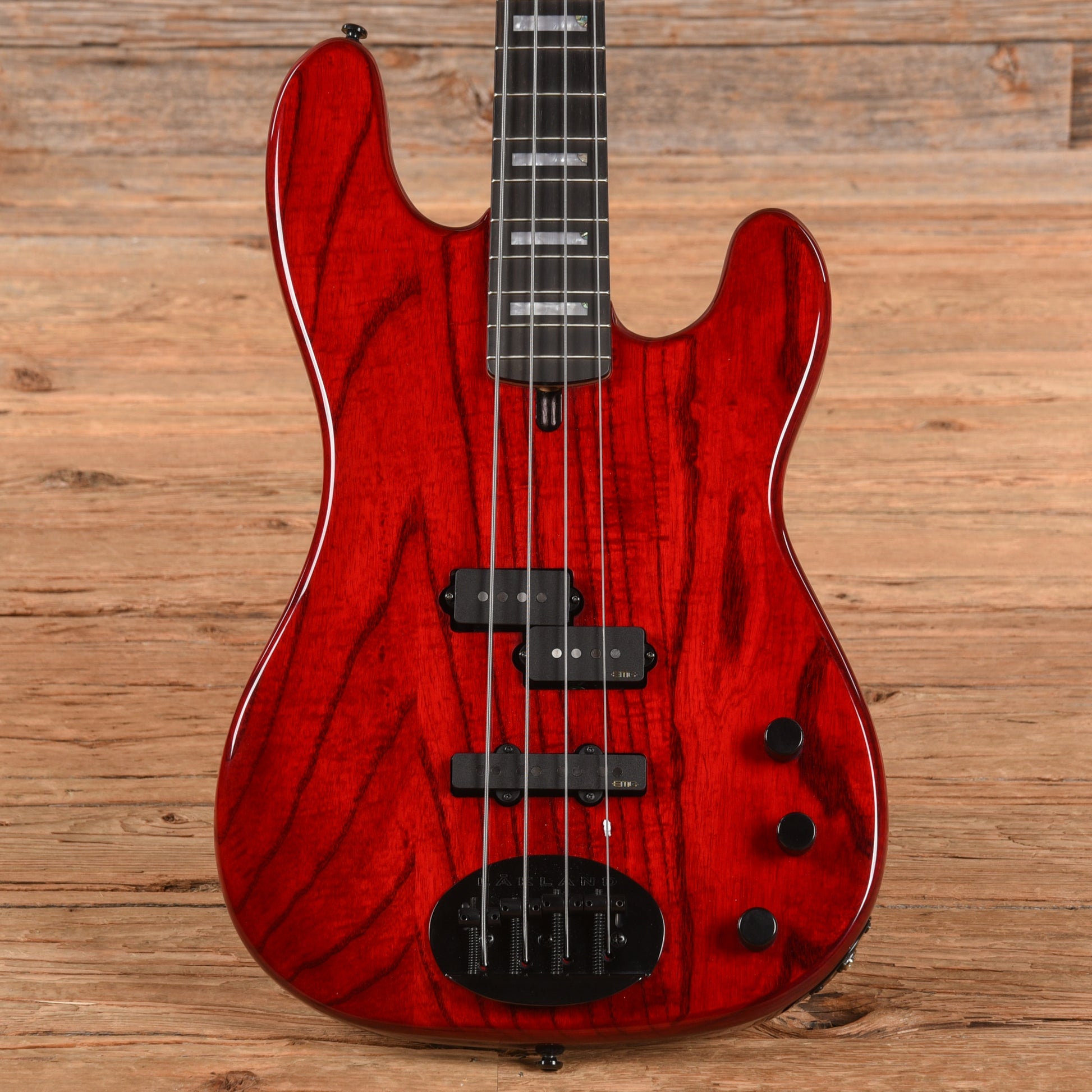 Lakland Skyline Series 44-64 Custom Transparent Red 2023 Bass Guitars / 4-String