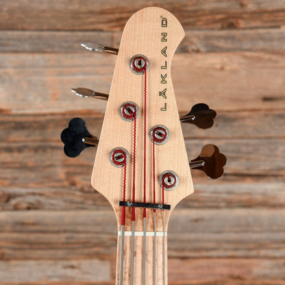 Lakland USA 55-94 Deluxe Burgundy Metallic Bass Guitars / 5-String or More