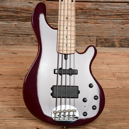 Lakland USA 55-94 Deluxe Burgundy Metallic Bass Guitars / 5-String or More