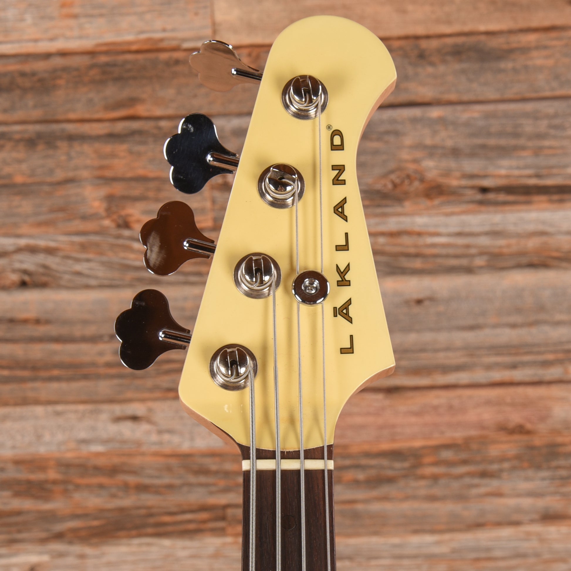 Lakland 494 White Bass Guitars