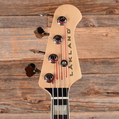Lakland Darryl Jones DJ4 Blue 2024 Bass Guitars