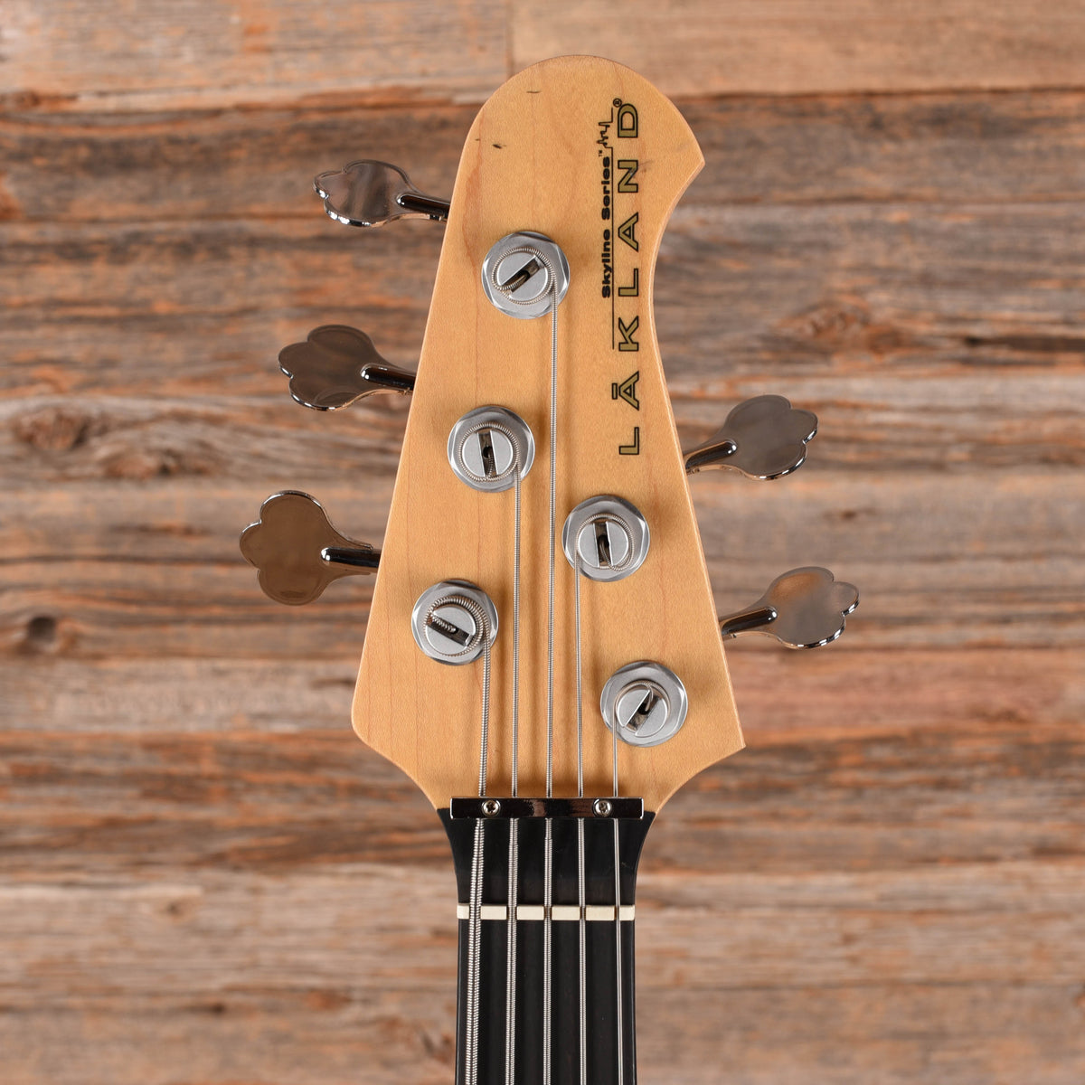 Lakland Skyline Fretless 5-String Bass Natural Bass Guitars