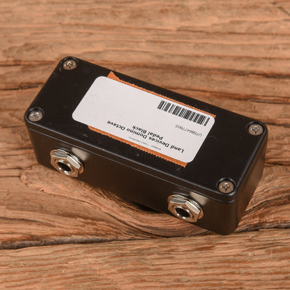 Land Devices Domino Octave Pedal Black Effect Pedals