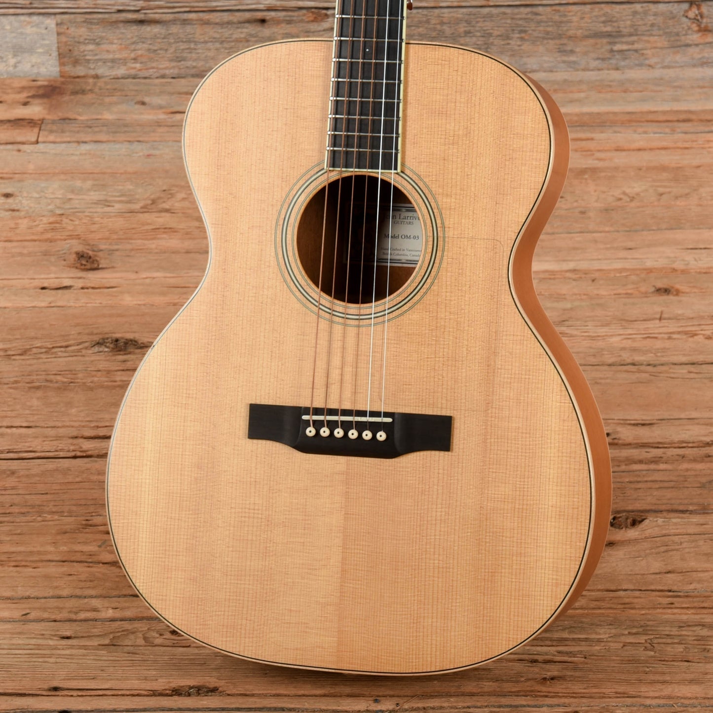 Larrivee OM-03 Natural 2004 Acoustic Guitars / OM and Auditorium