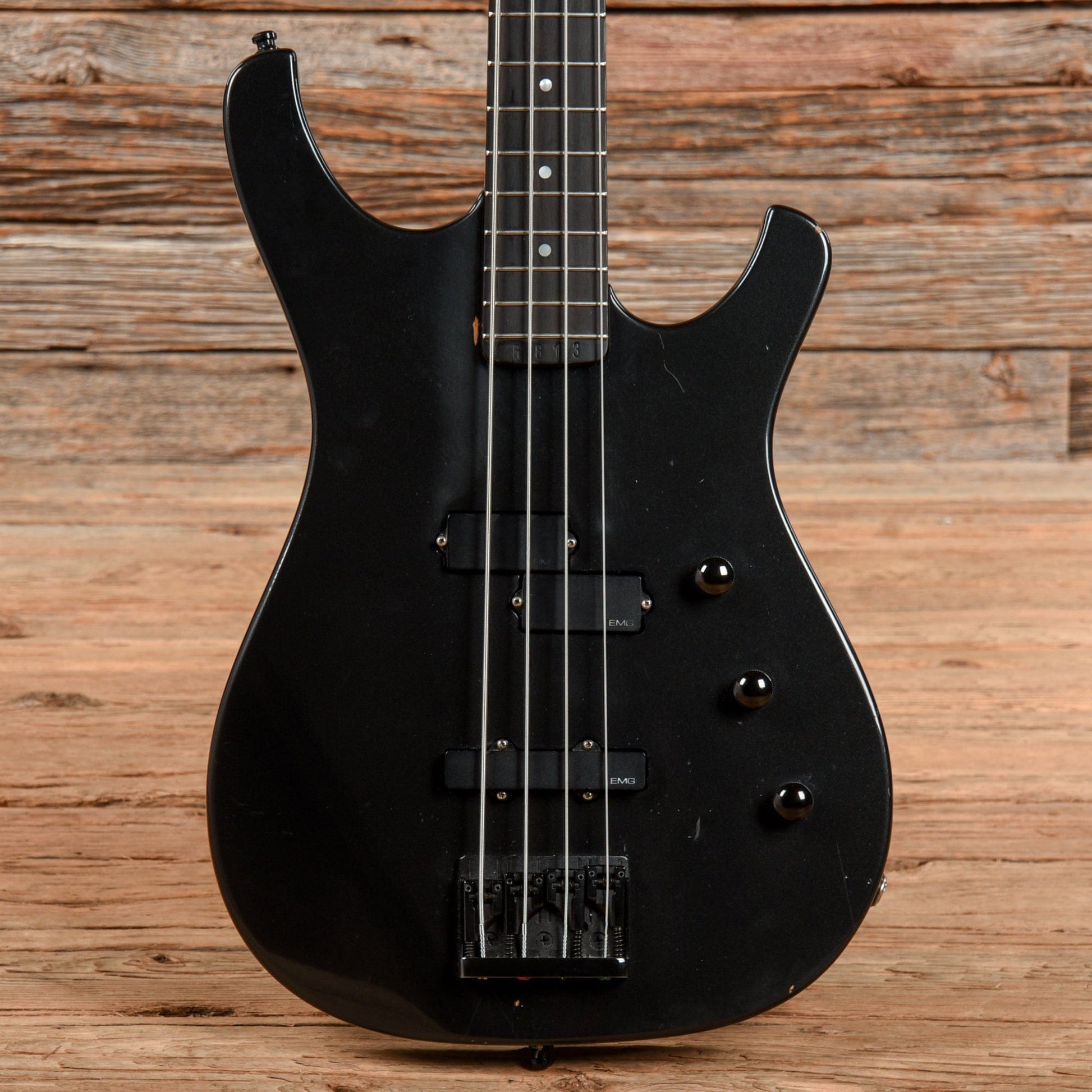 Larrivee LB-2 Black 1980s Bass Guitars / 4-String