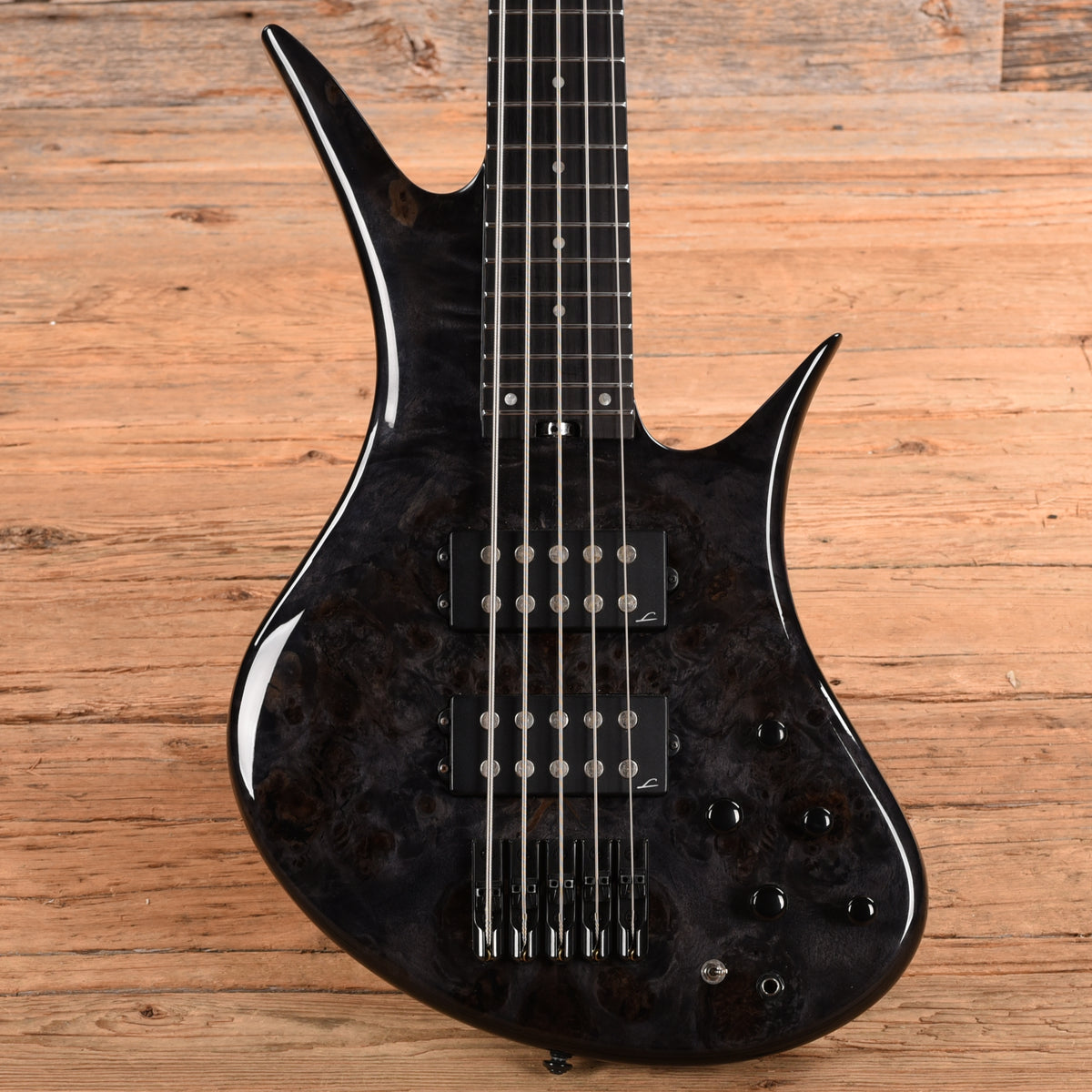 Legator HB5SS Super Shred Trans-Black Bass Guitars