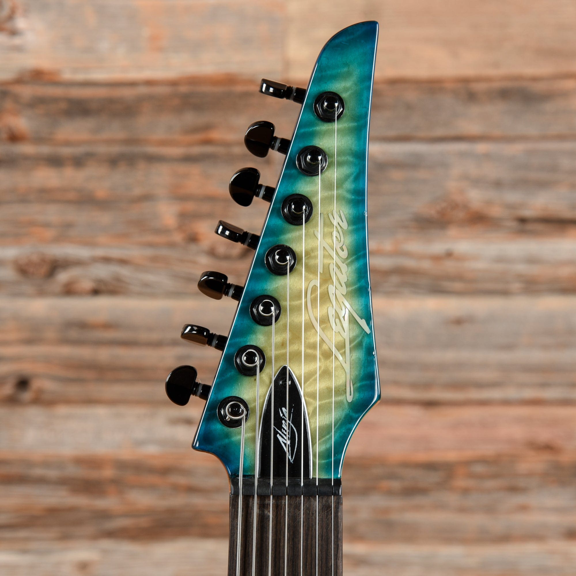 Legator Ninja SE7 Teal Burst – Chicago Music Exchange