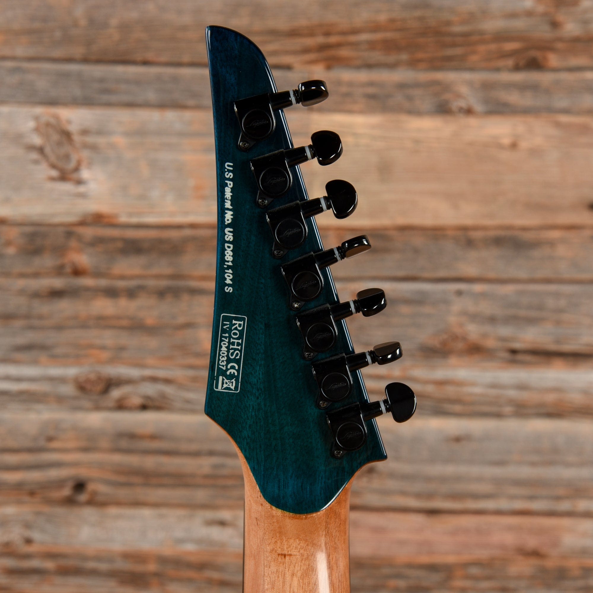 Legator Ninja SE7 Teal Burst – Chicago Music Exchange