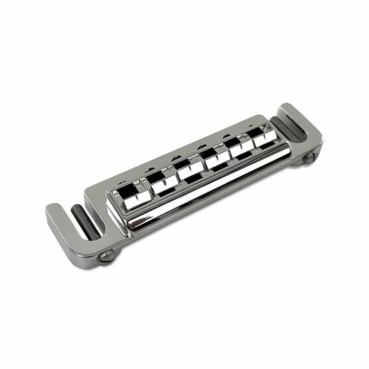 Leo Quan Badass Wraparound Guitar Bridge w/Metric Locking Studs Nickel Parts / Amp Parts
