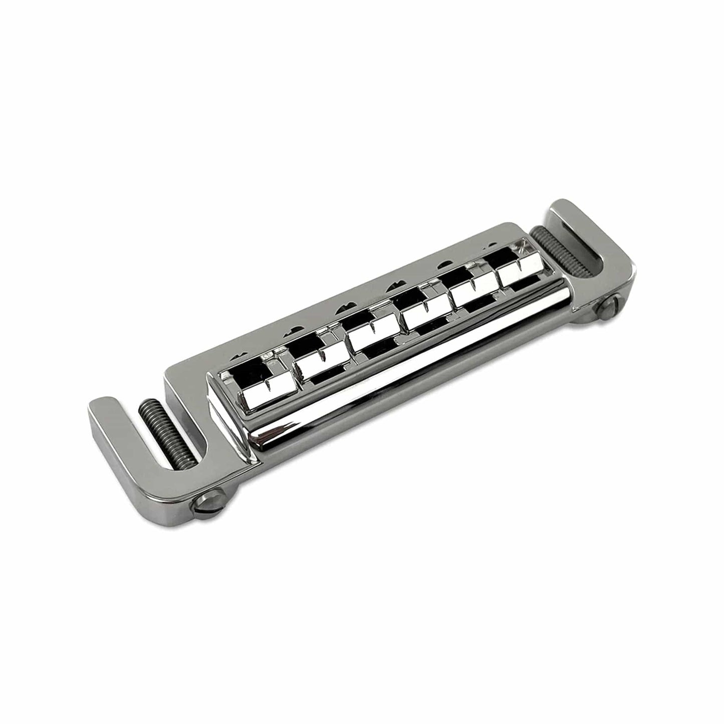 Leo Quan Badass Wraparound Guitar Bridge w/SAE Locking Studs Nickel Parts / Amp Parts