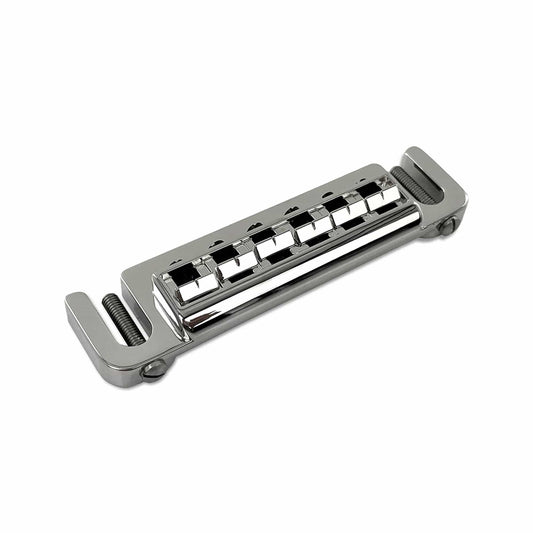 Leo Quan Badass Wraparound Guitar Bridge w/SAE Locking Studs Nickel Parts / Amp Parts