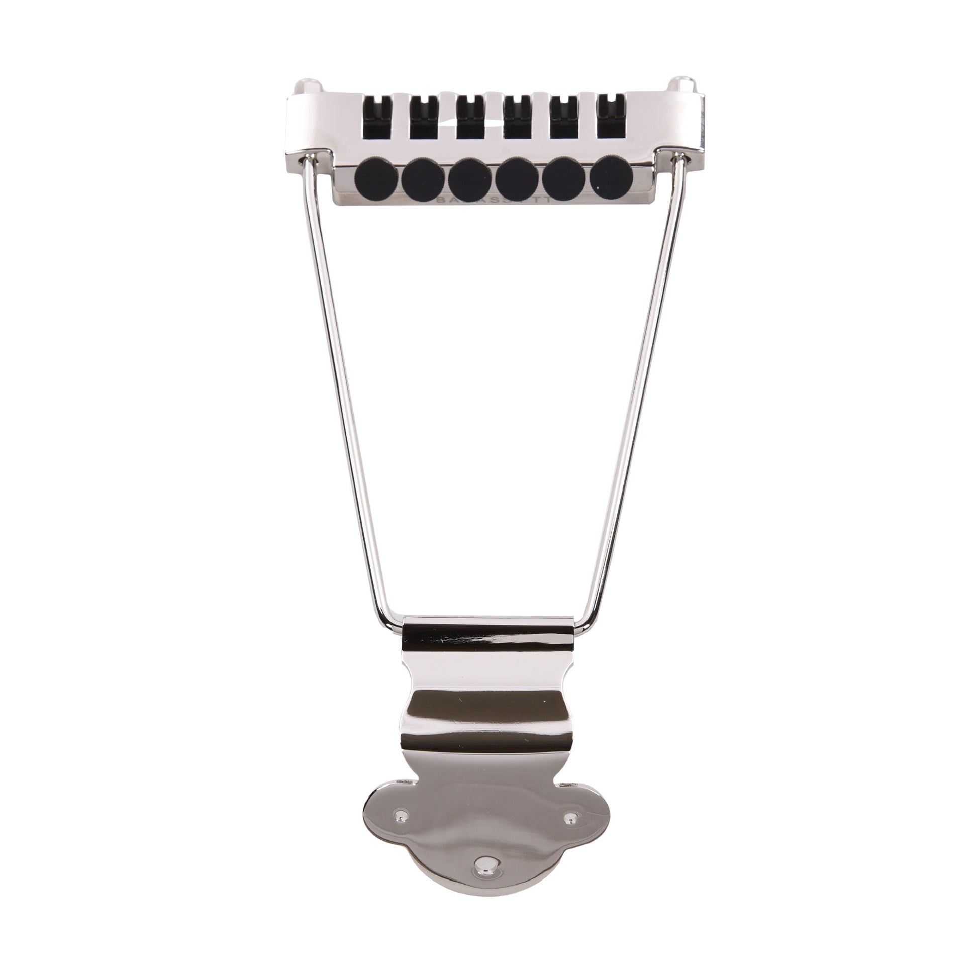 Leo Quan Badass FTT Fine Tuner Trapeze Tailpiece Nickel Parts / Guitar Parts / Bridges