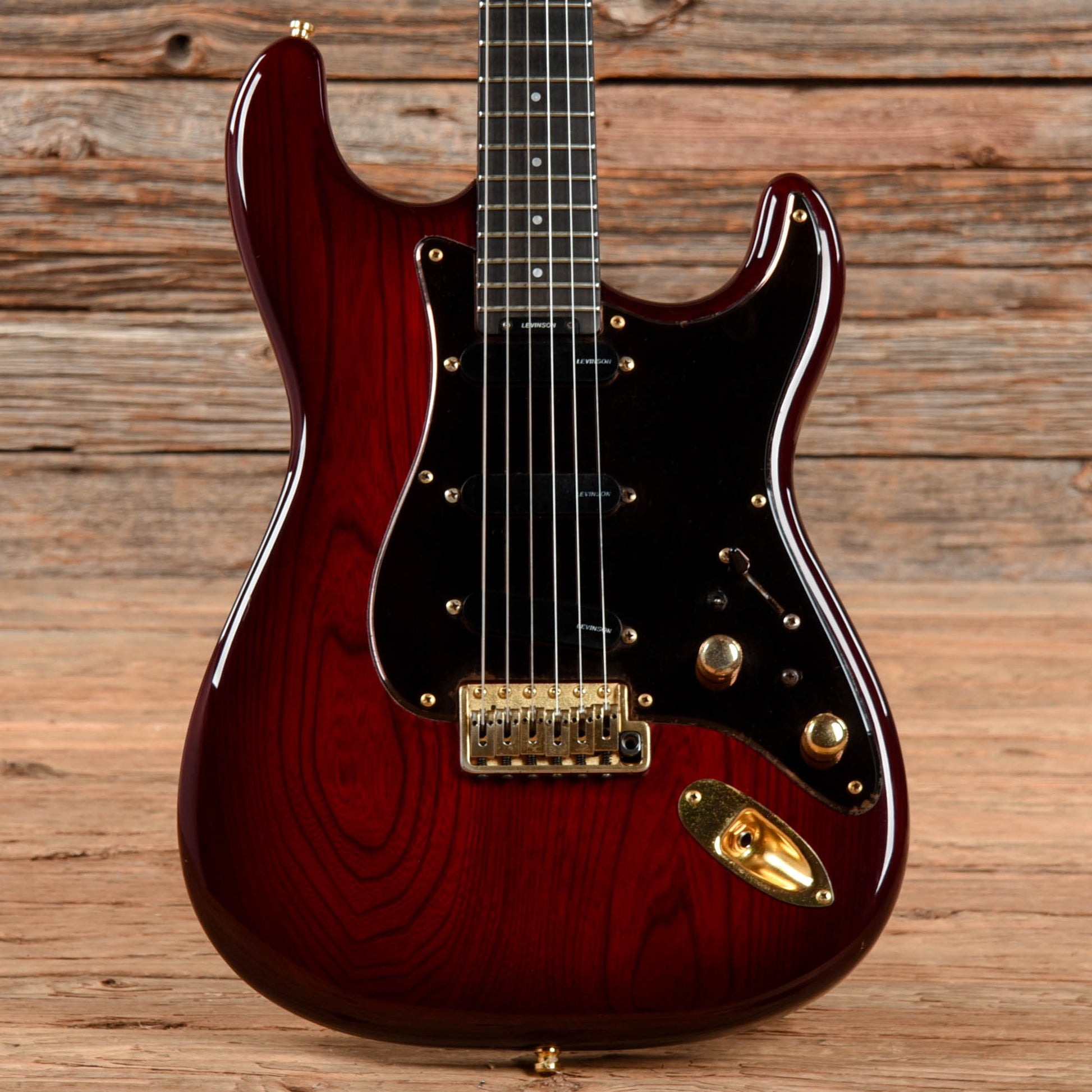 Levinson Blade See Thru Red Electric Guitars / Solid Body