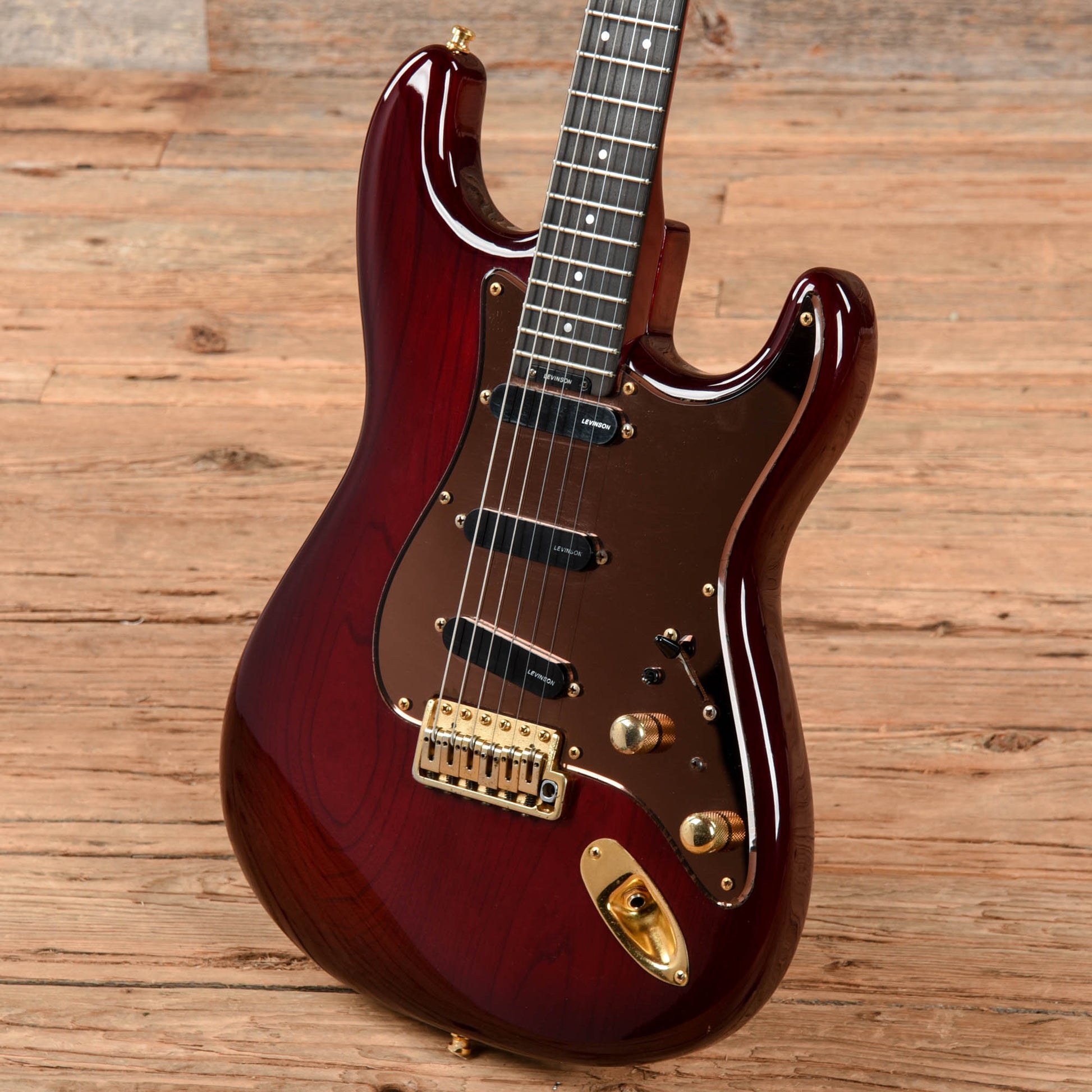 Levinson Blade See Thru Red Electric Guitars / Solid Body