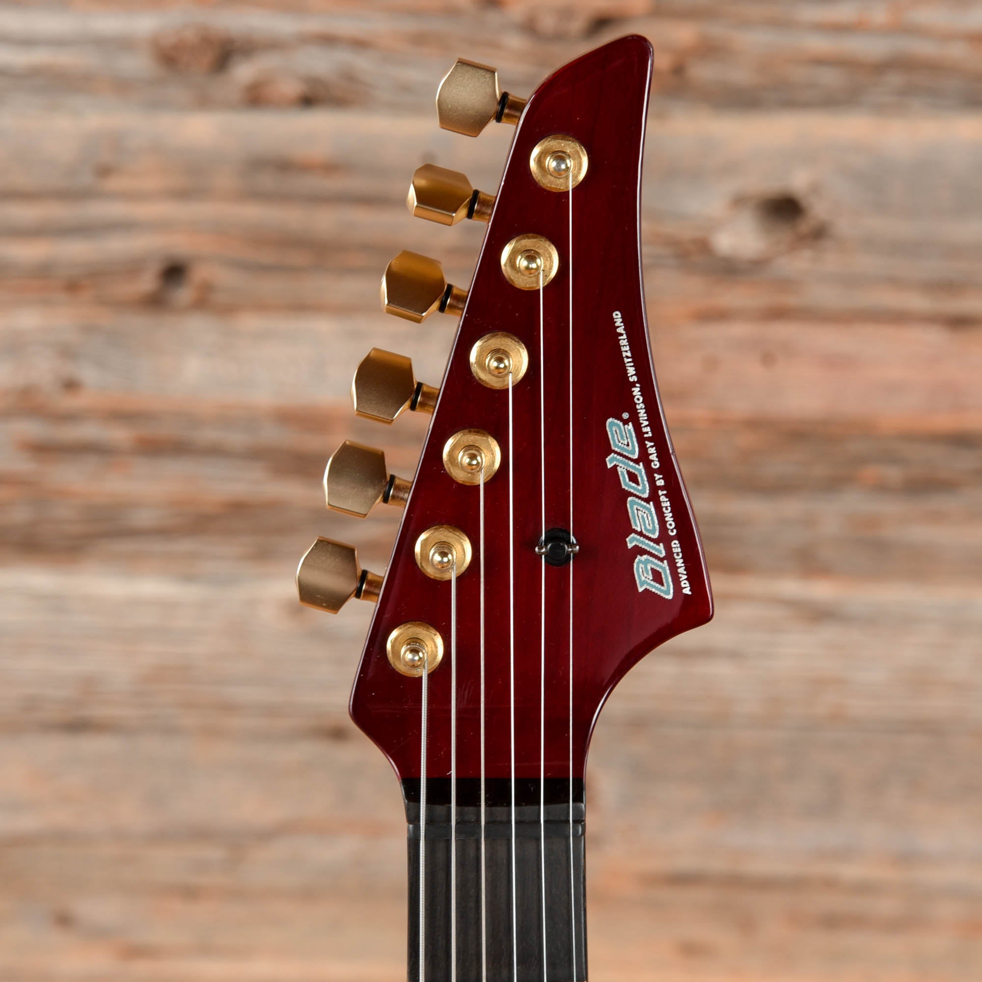Levinson Blade See Thru Red – Chicago Music Exchange
