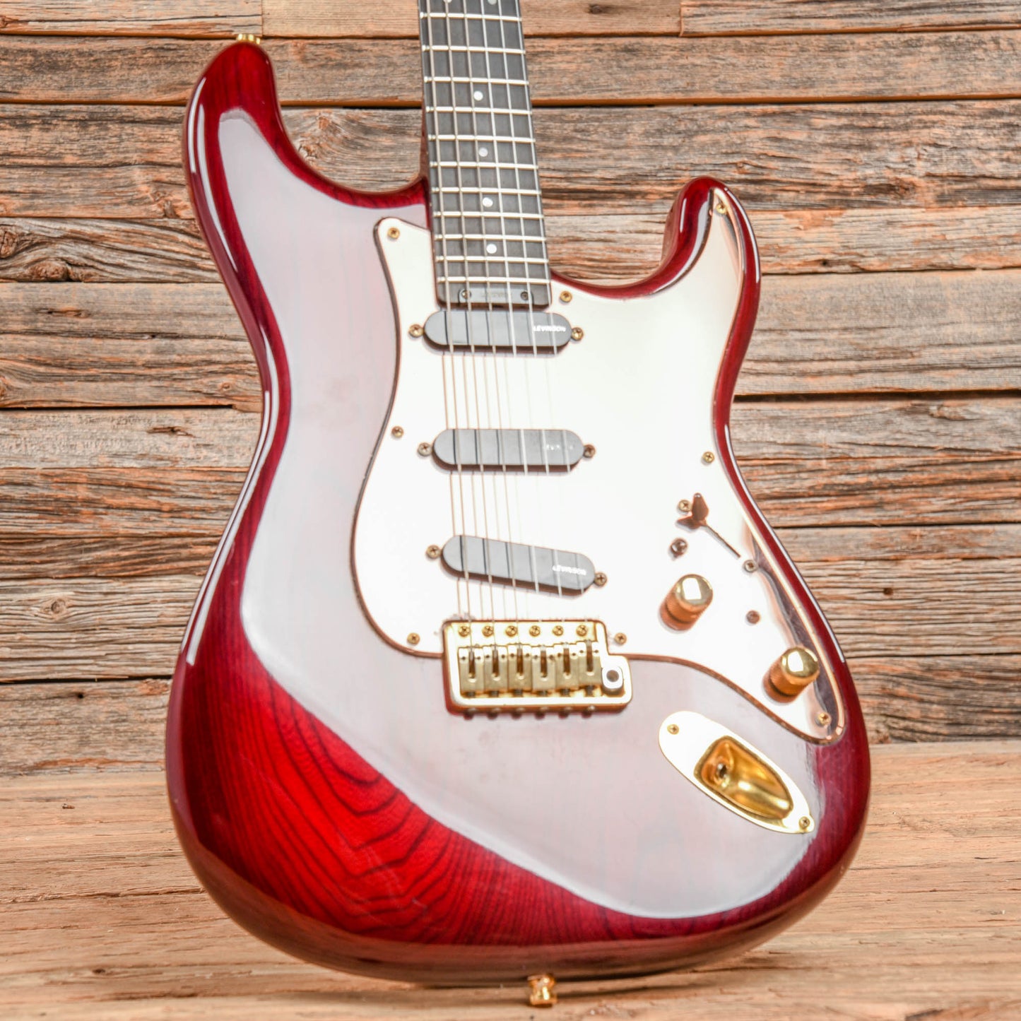 Levinson Blade See Thru Red Electric Guitars / Solid Body