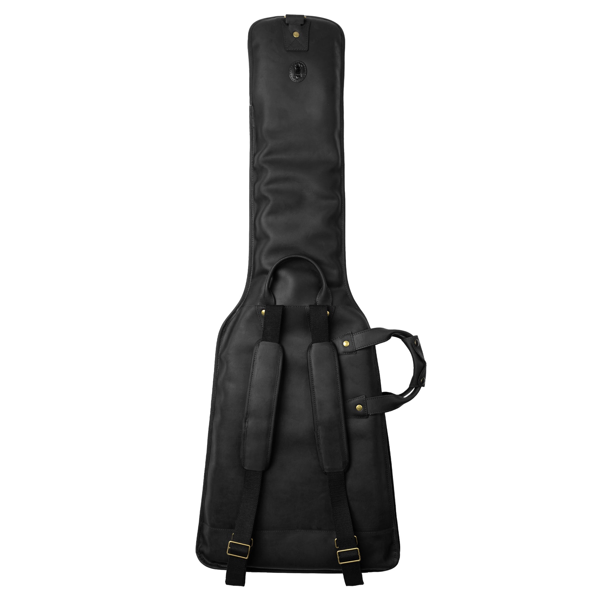 Levy's Solera Series Black Leather Bass Bag Accessories / Cases and Gig Bags / Bass Cases