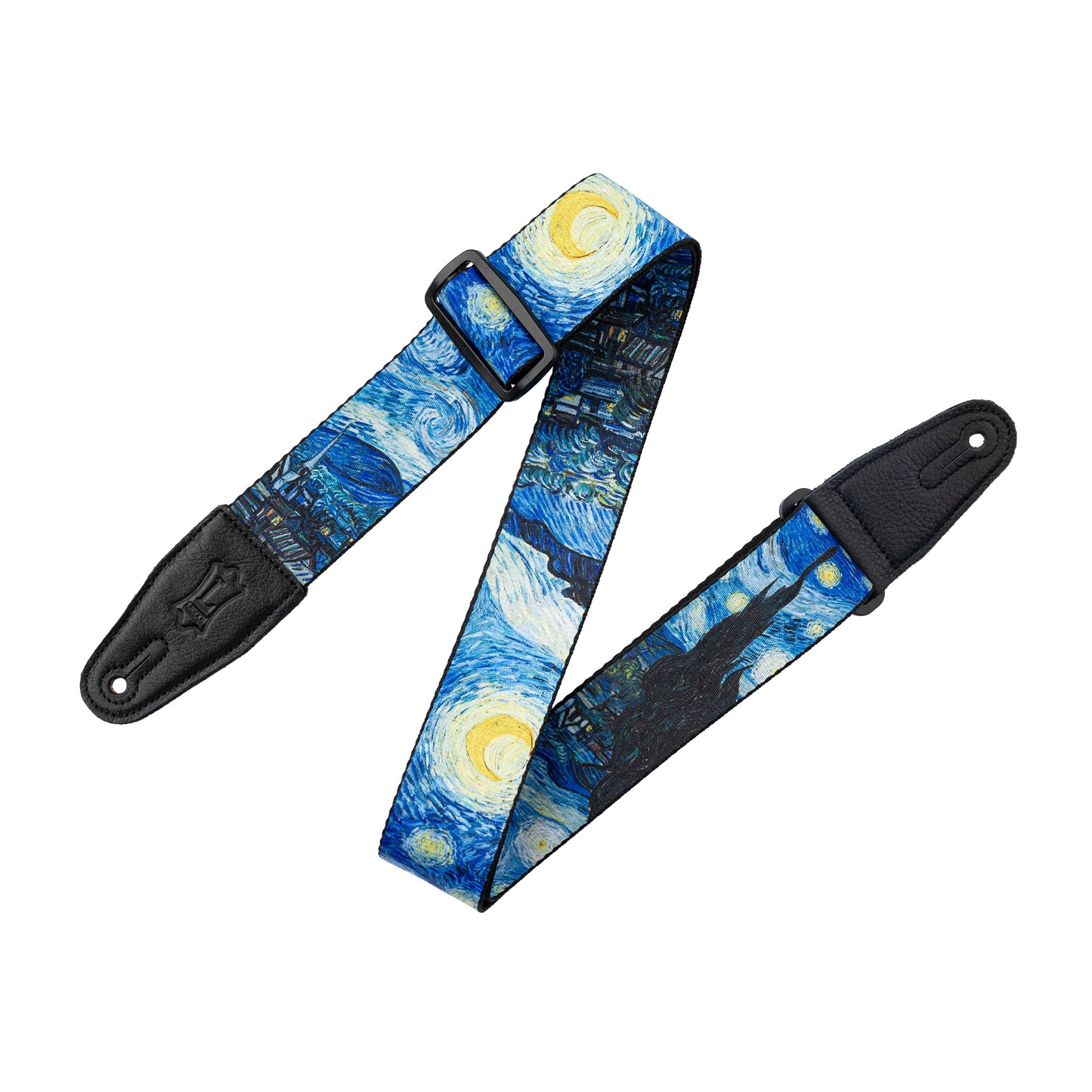 Levy's Masterpiece Series 2" Poly Strap Starry Night Accessories / Straps