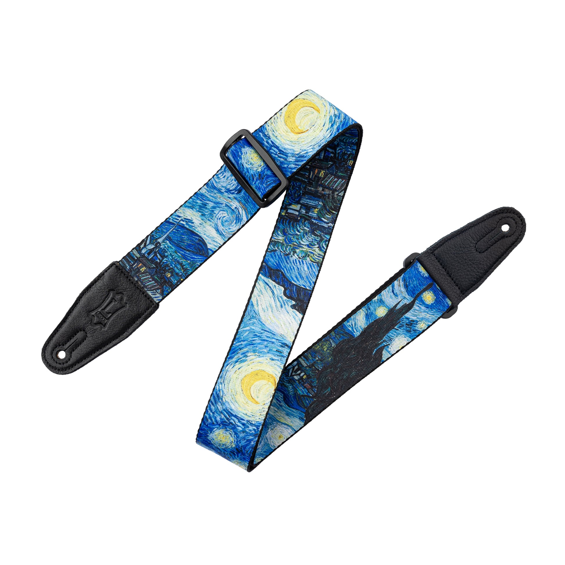Levy's Masterpiece Series 2" Poly Strap Starry Night Accessories / Straps
