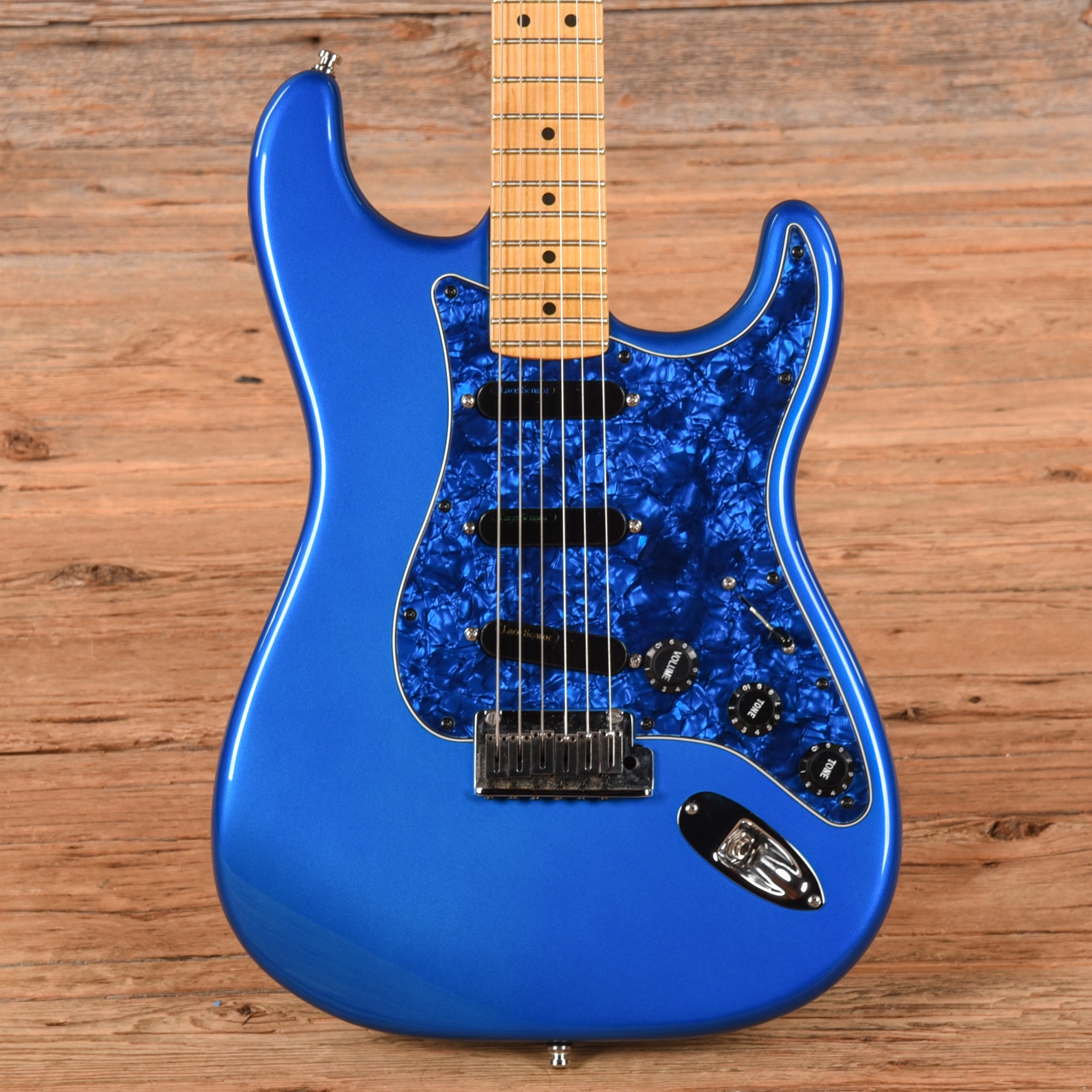 Fender American Standard Stratocaster Neck with Unknown Fender Body Ocean Blue Metallic