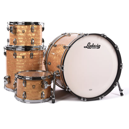 Ludwig Classic Maple 12/13/16/22 4pc. Drum Kit Aged Onyx